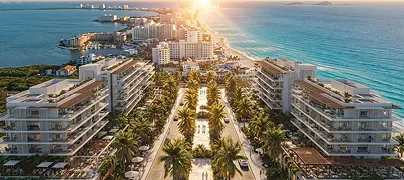Proyecto residencial representativo de Cancún