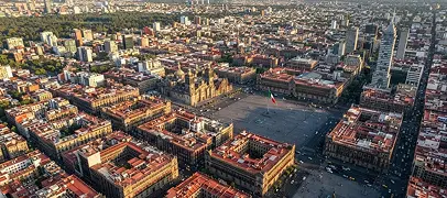 Vista residencial representativa de Ciudad de México